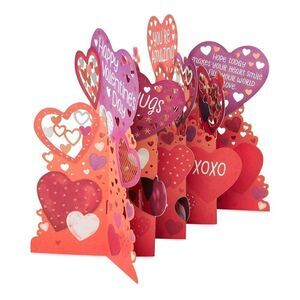 Valentine’s Day Pop-Up Displayable Card You’re Amazing Hugs XOXO Friend NWT